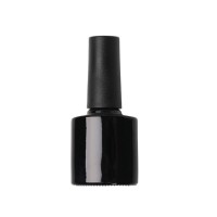 Small Empty 10Ml Black Pe Nail Polish Brush Bottle