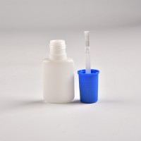 10ml plastic glue bottle with nail polish brush cap